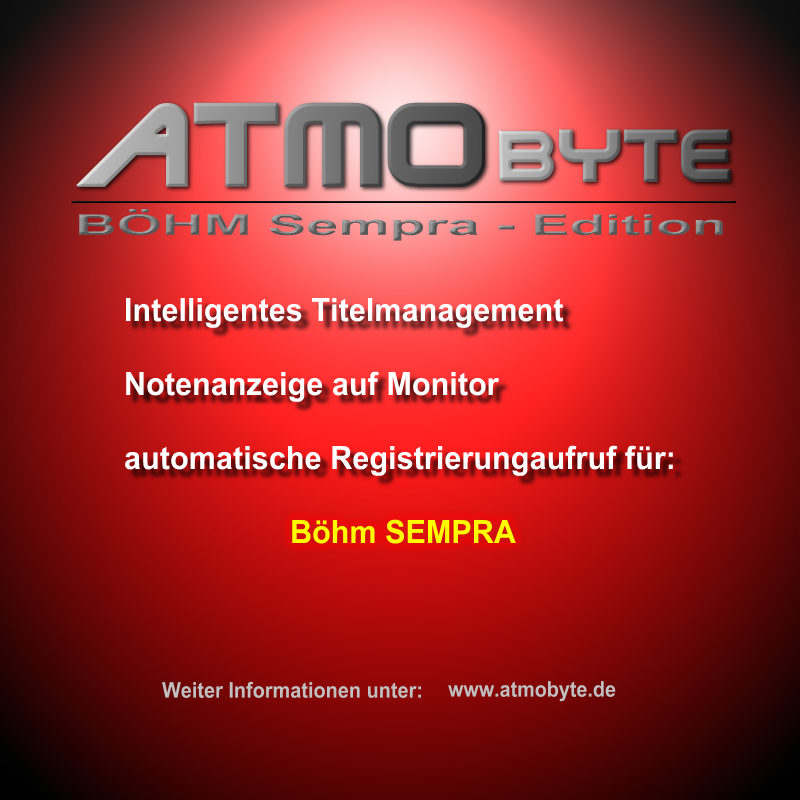 Böhm SEMPRA Edition Böhm SEMPRA Edition